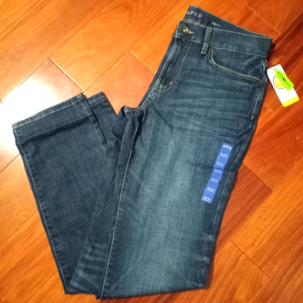 Mens Slim Fit Jeans 34/34